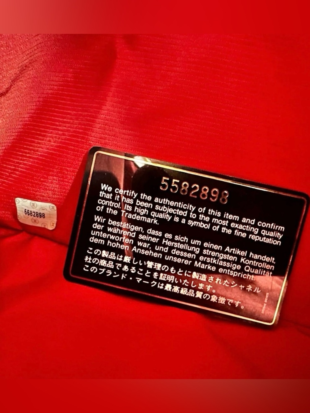 Chanel Travel Line Boston Bag Carry On Large Zippered Suitcase Bag - Picture 11 of 14